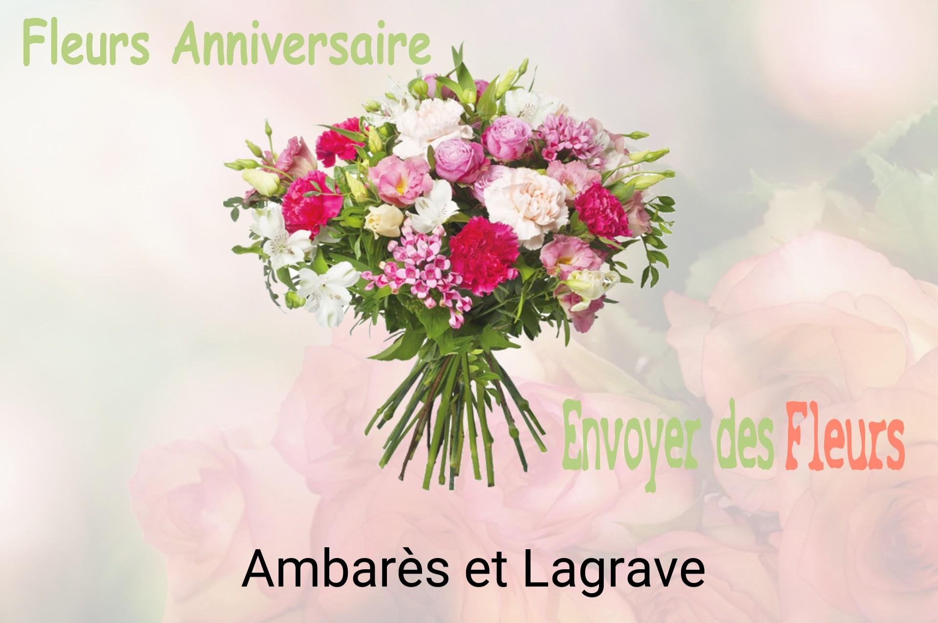 Bouquet de fleurs d’anniversaire livré à Ambarès-et-Lagrave